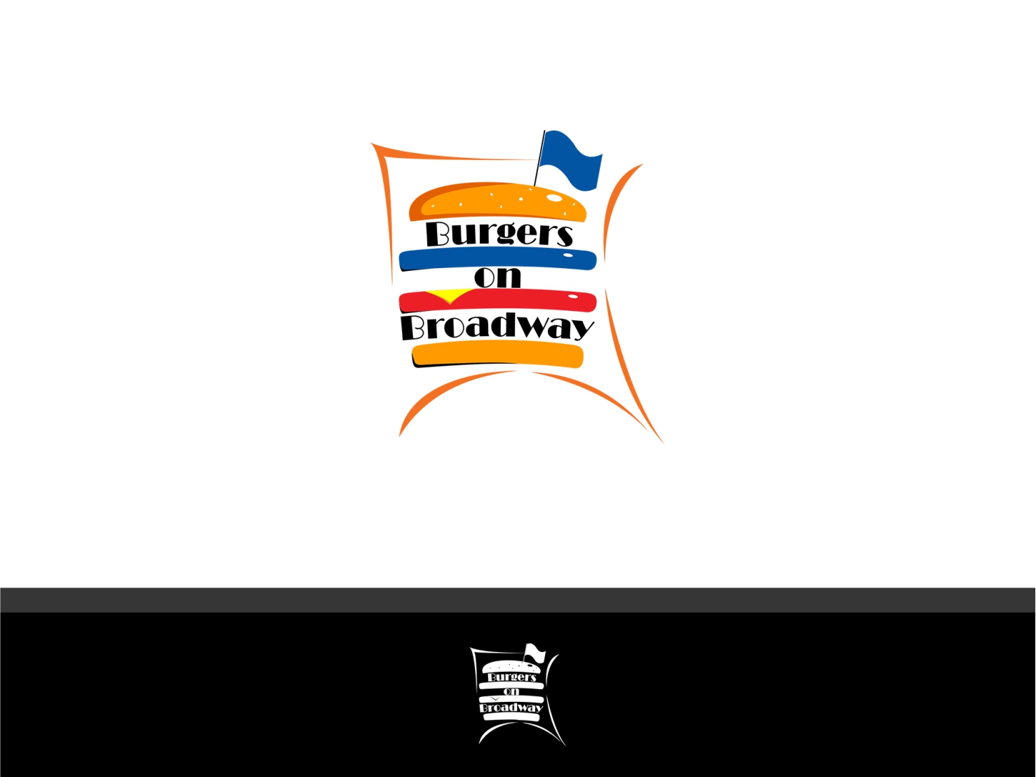 Diseño de Logo por MambaDesign para Burgers on Broadway | Diseño #11911602