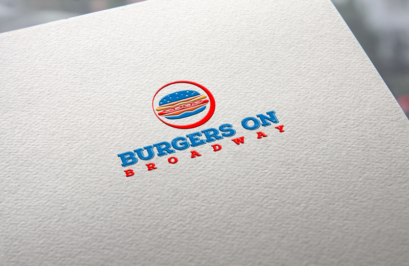 Logo Design by AhmadMohammad for Burgers on Broadway | Design #11891575