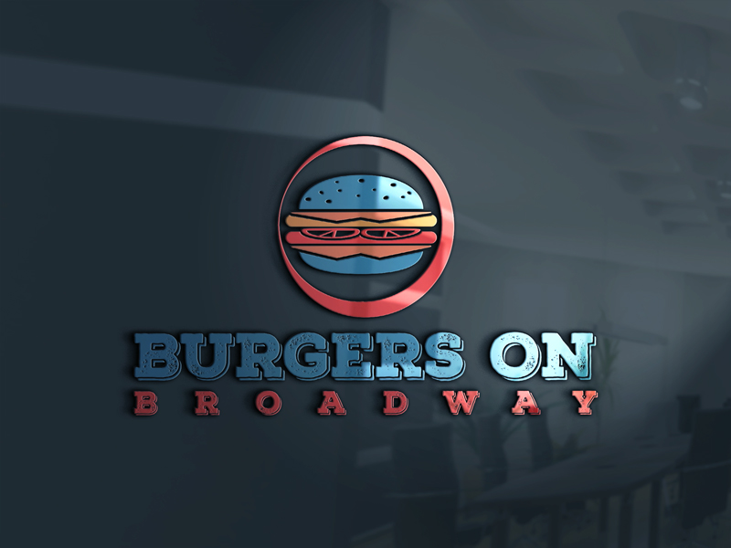 Logo Design by AhmadMohammad for Burgers on Broadway | Design #11891581
