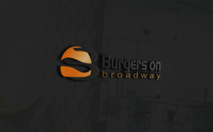 Logo Design by crescentTouch for Burgers on Broadway | Design: #11894380