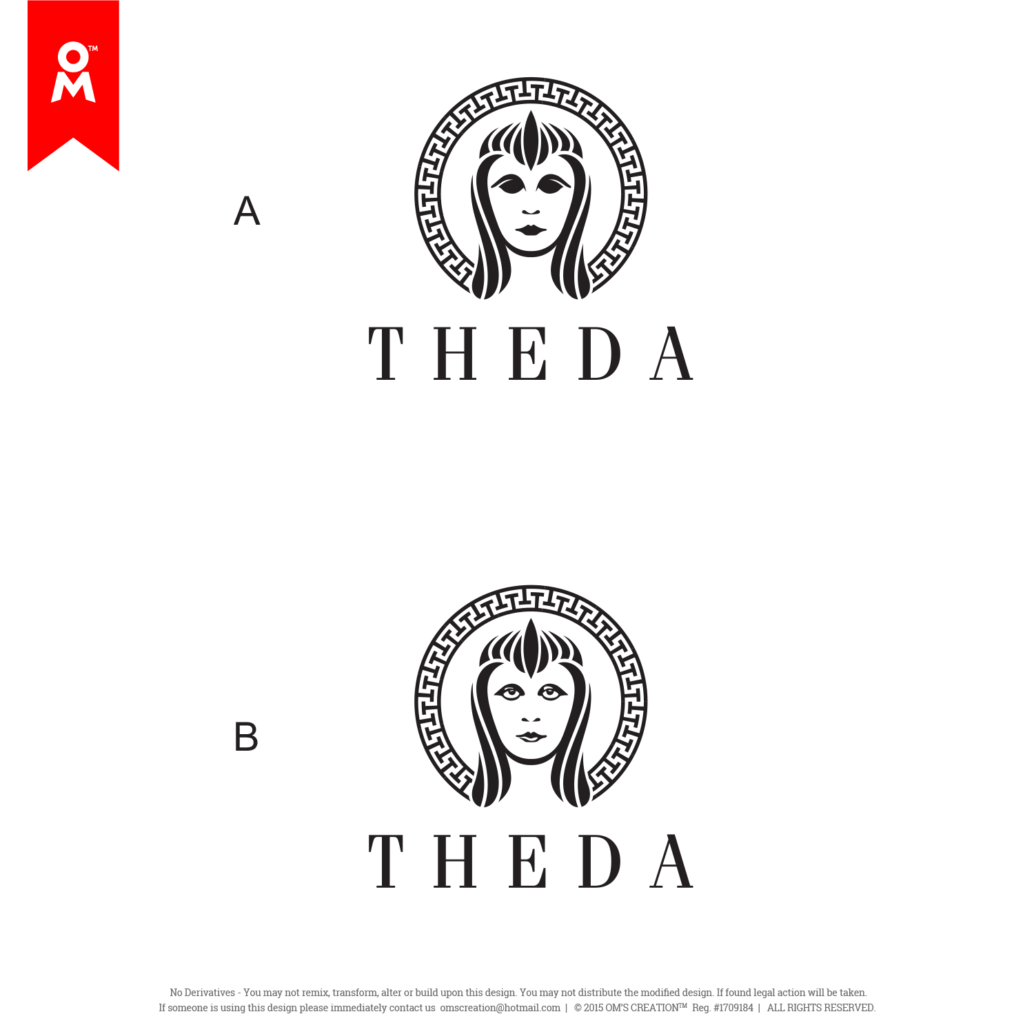 Logo Design by Omee for Theda  | Design #11909748