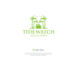 Logo Design by sarahlakhani258 for Tide Watch Vacations | Design: #11925248