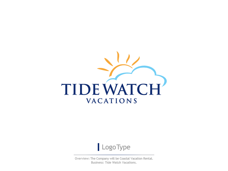 Logo Design by sarahlakhani258 for Tide Watch Vacations | Design #11925249