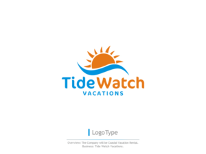 Logo Design by sarahlakhani258 for Tide Watch Vacations | Design: #11925250