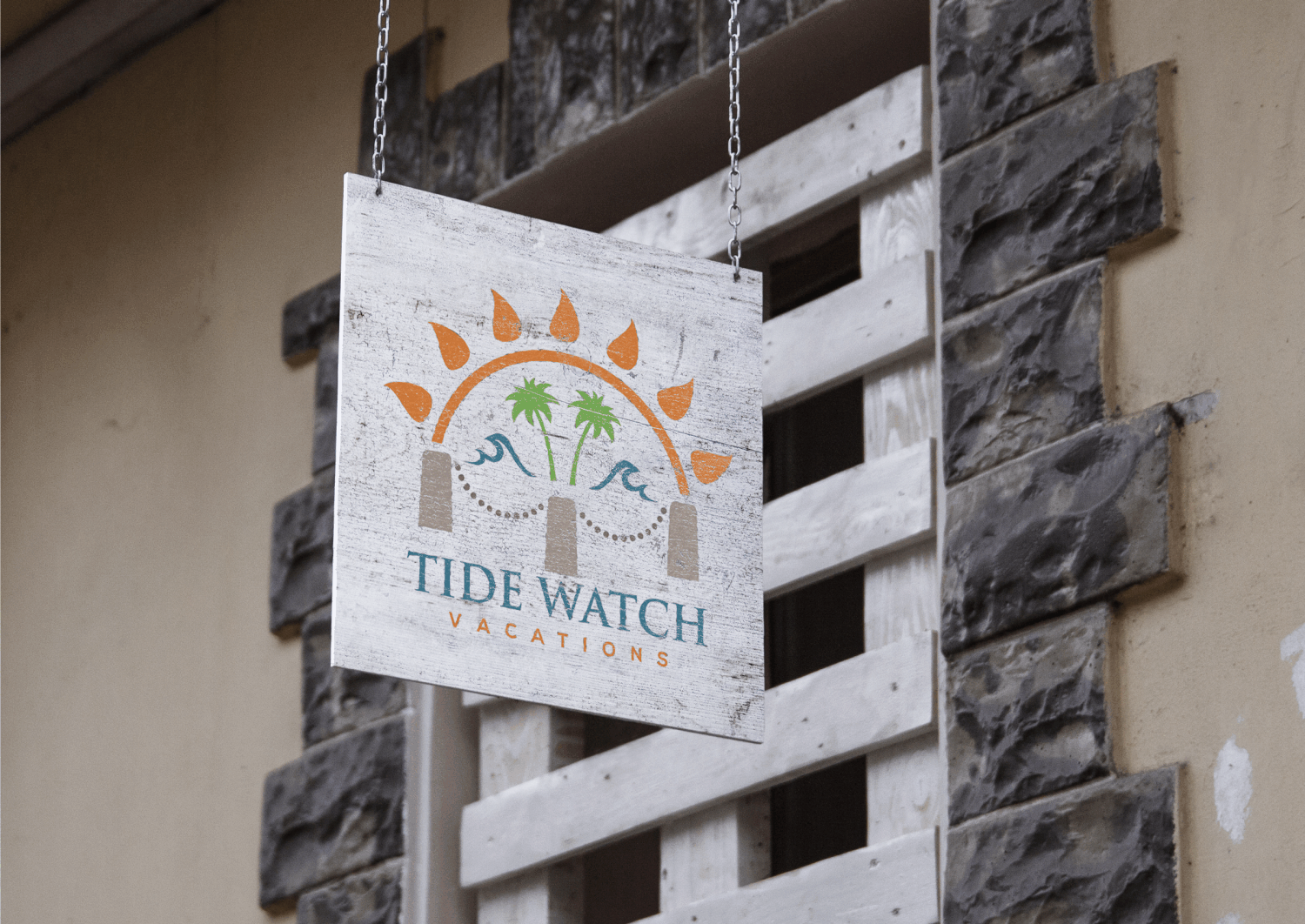 Logo Design by fastdelivery2 for Tide Watch Vacations | Design #11923459
