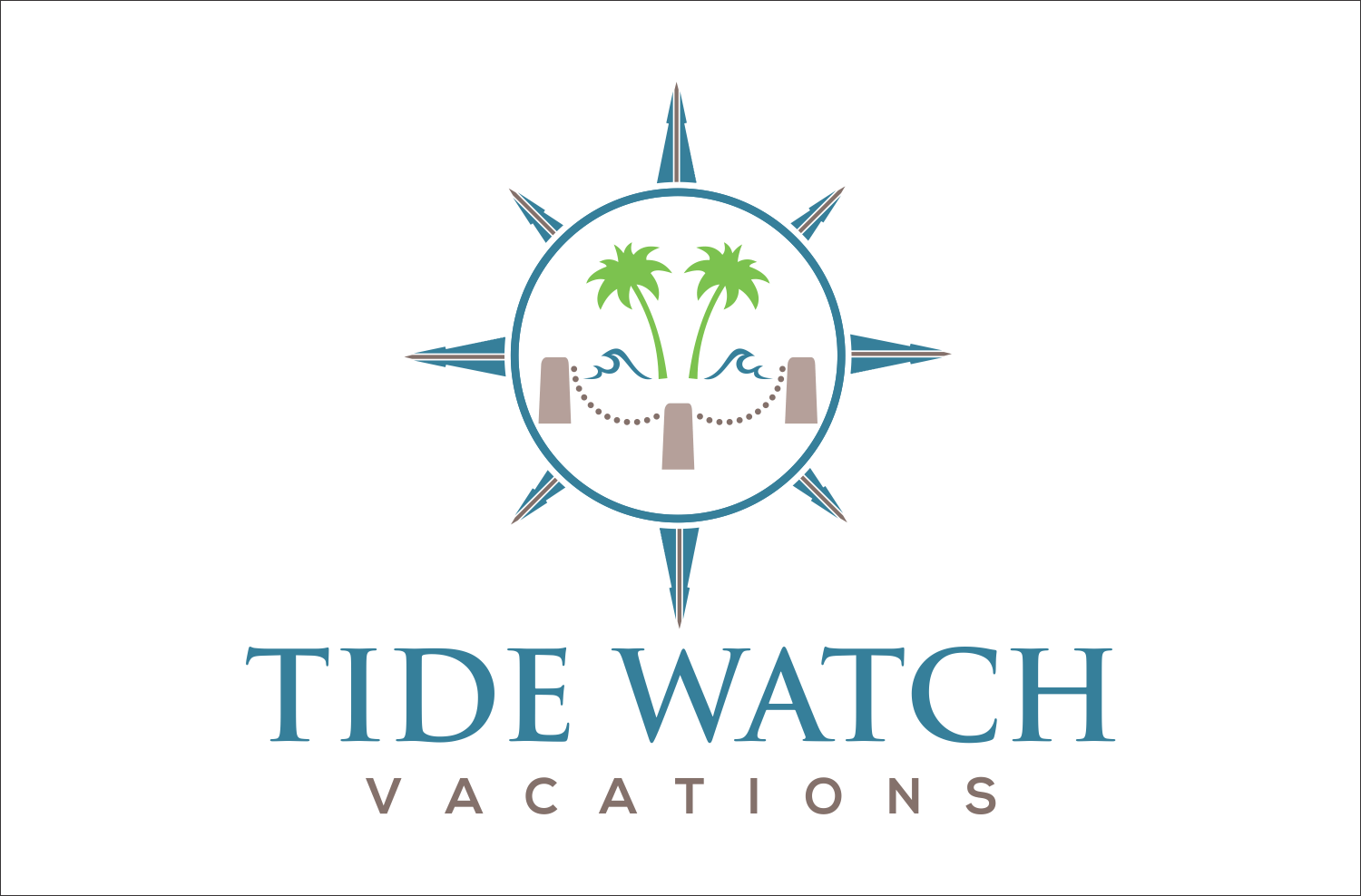 Logo Design by fastdelivery2 for Tide Watch Vacations | Design #11947452
