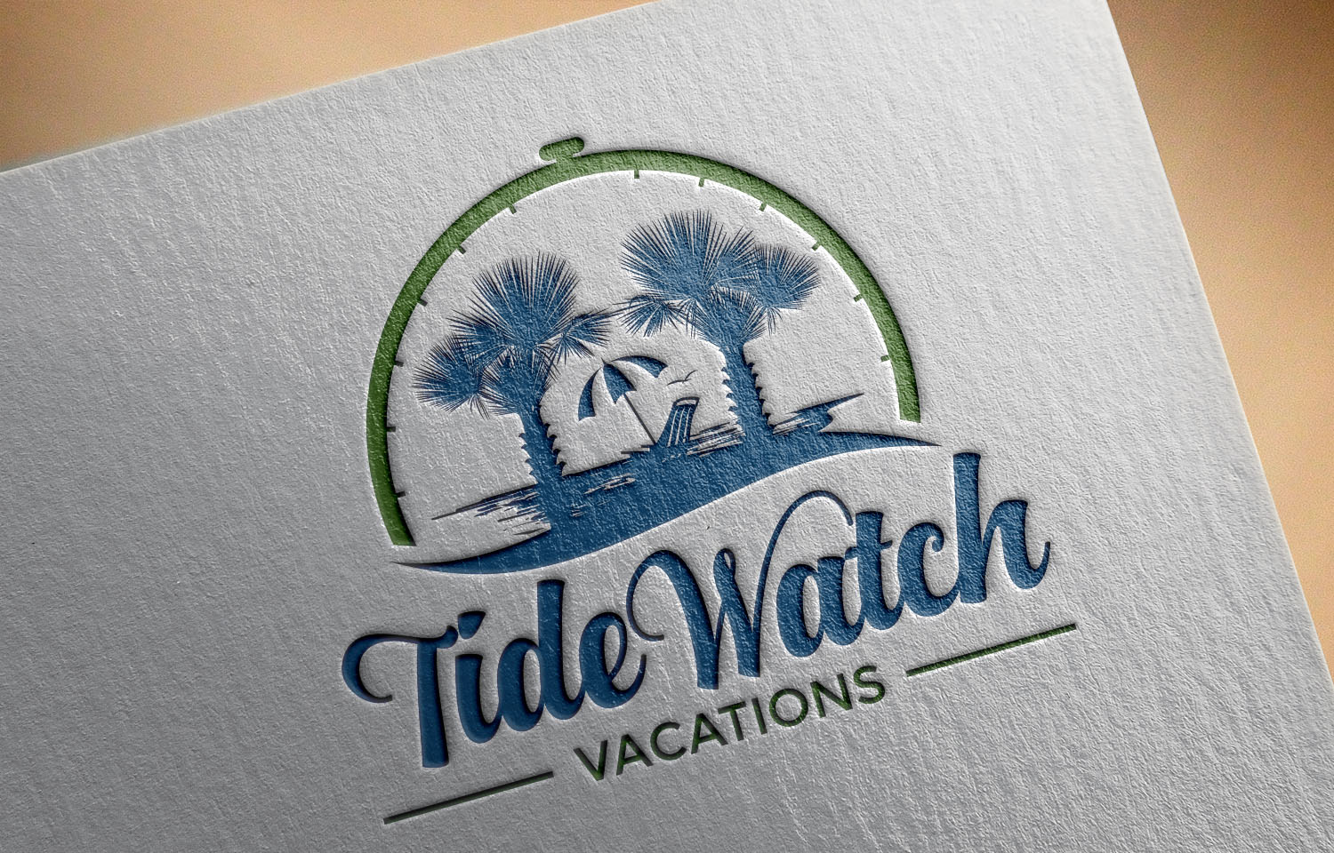 Logo Design by Khalik for Tide Watch Vacations | Design #11973365
