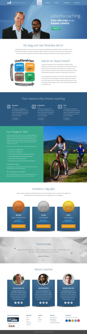 Web Design by pb for Ventureplant AB | Design: #11918812