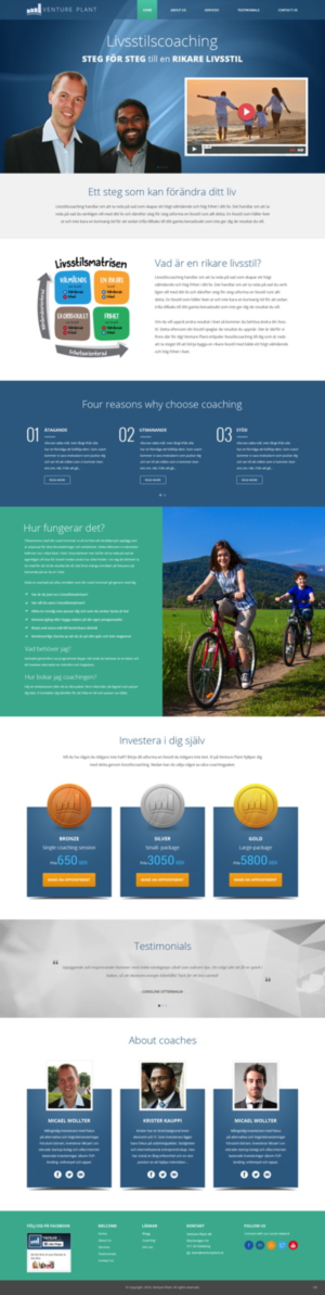 Web Design by pb for Ventureplant AB | Design: #11932764