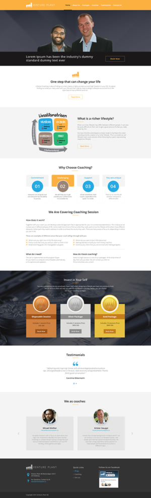 Web Design by Ved Web Services for Ventureplant AB | Design: #11937066