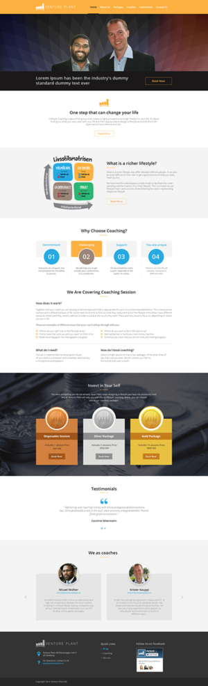 Web Design by Ved Web Services for Ventureplant AB | Design #11937067