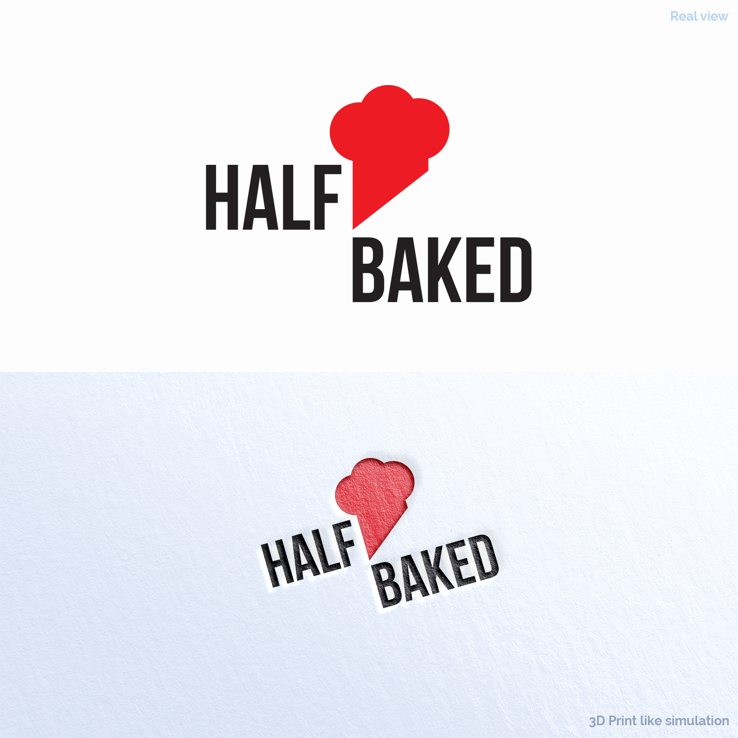 Logo Design by Anthony for Half Baked / S&S Group | Design #11927853
