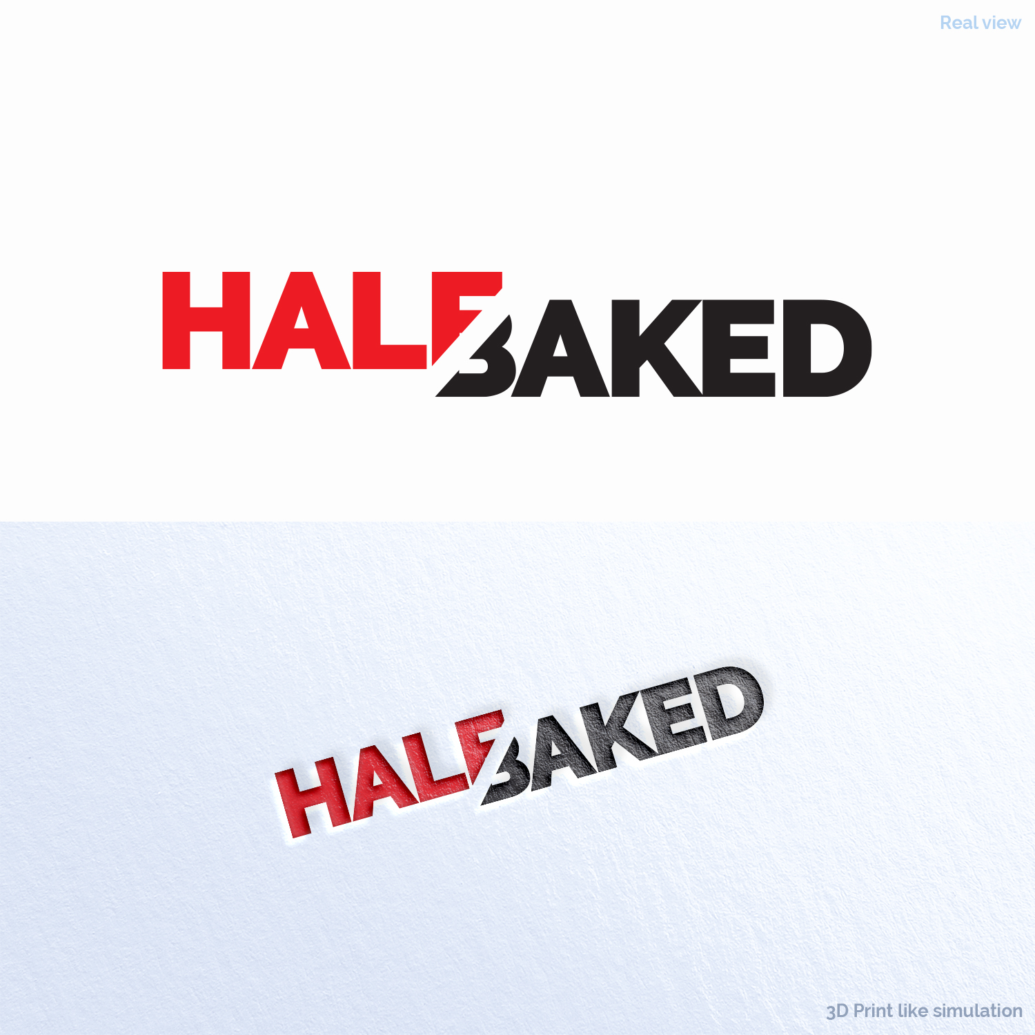 Logo Design by Anthony for Half Baked / S&S Group | Design #11927855