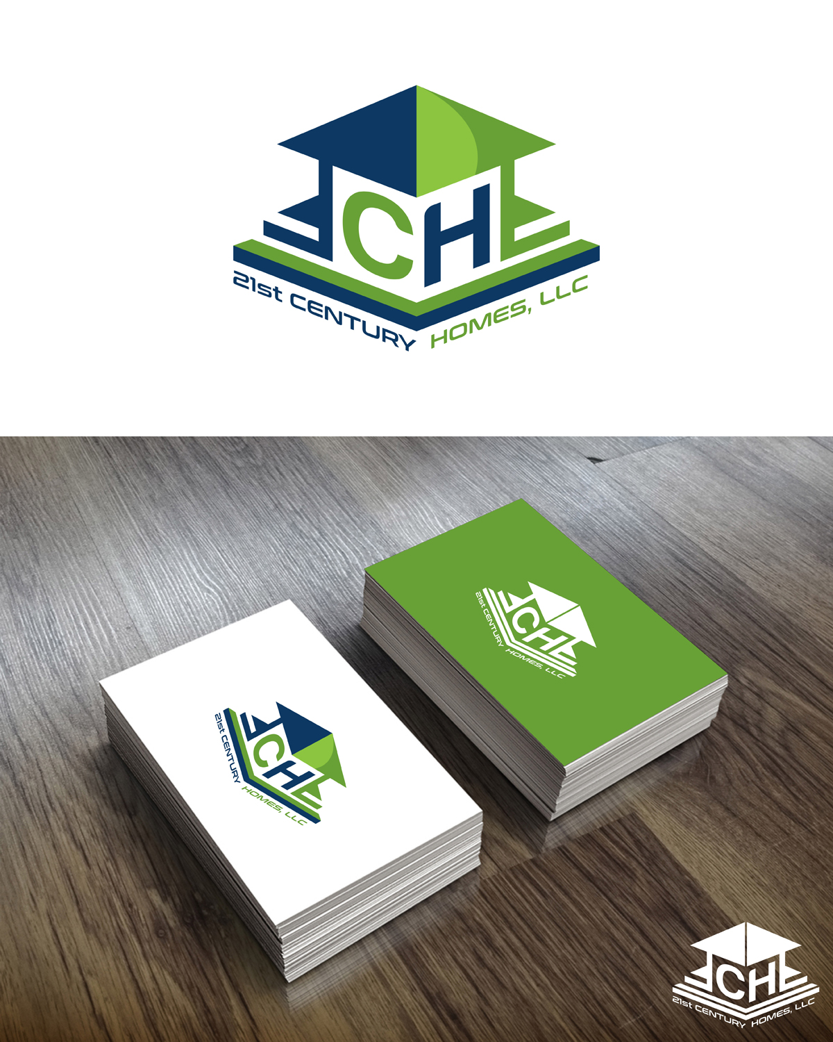 Logo Design by MoonFeather for 21st Century Homes, LLC | Design #11870246
