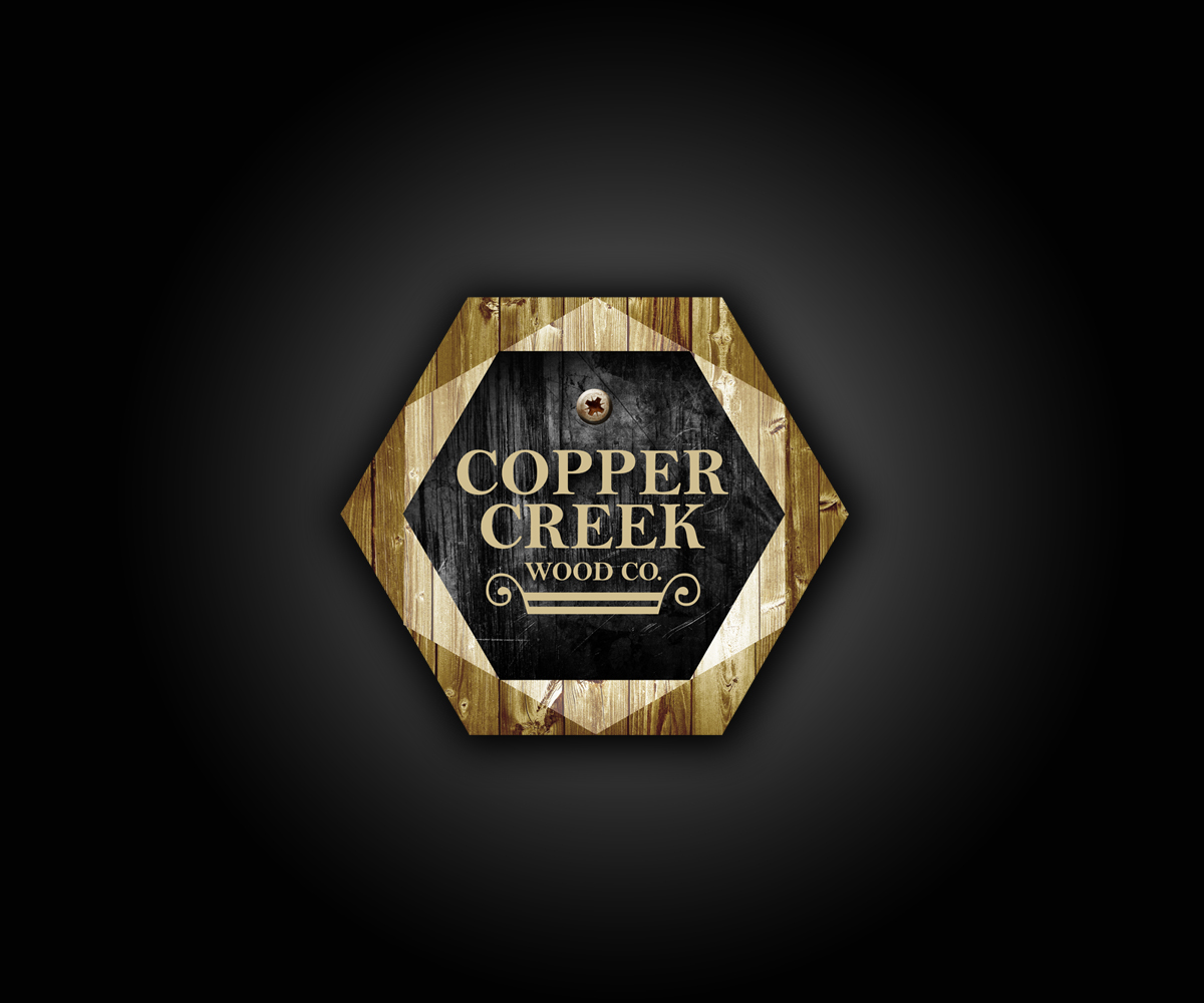 Logo Design by ELOISE LIND for Copper Creek Wood Company | Design #11965469
