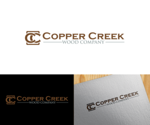 Diseño de Logo por HeroG®APHIX para Copper Creek Wood Company | Diseño: #11977684