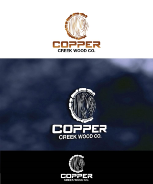 Logo Design by joliau for Copper Creek Wood Company | Design: #11871192