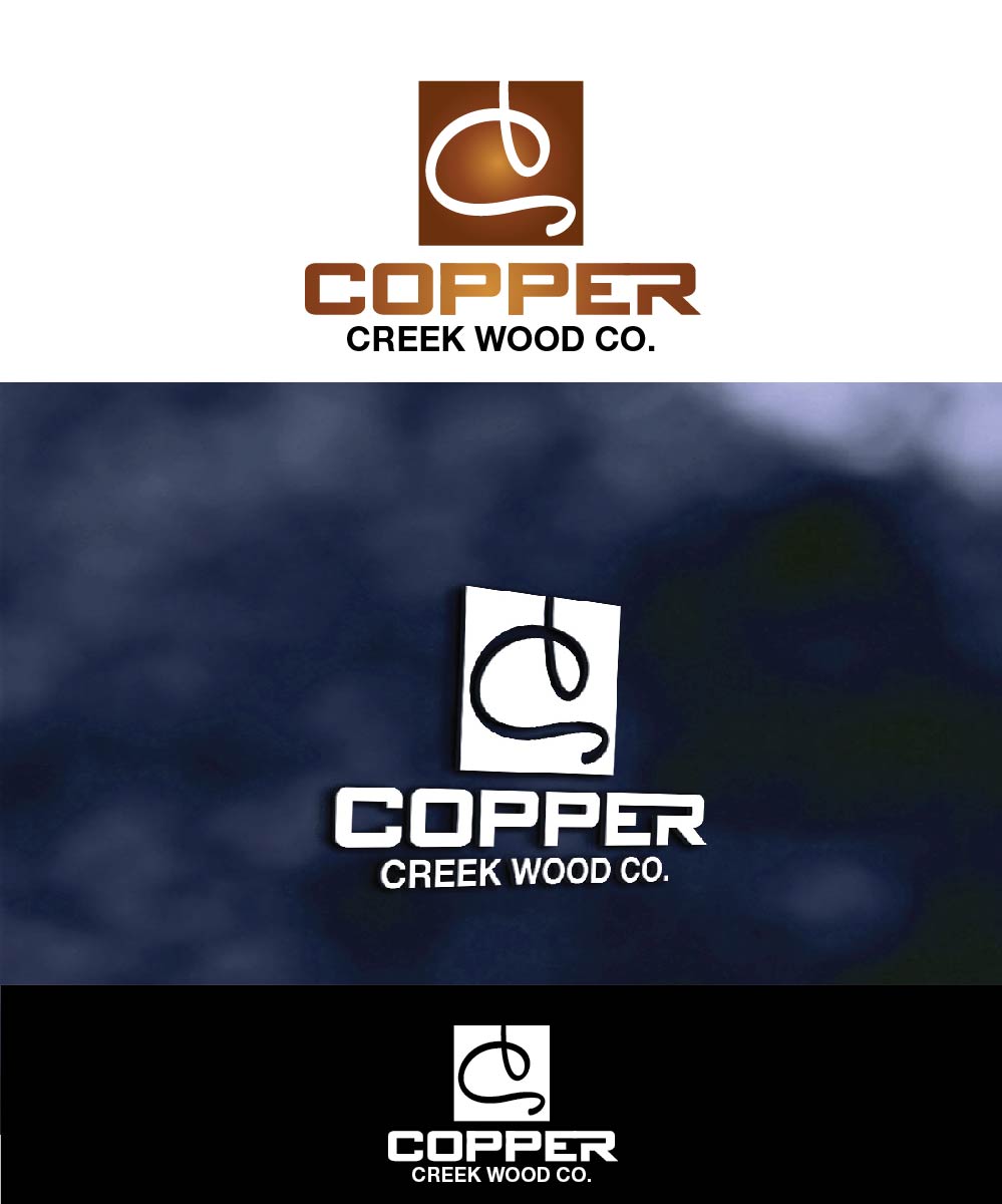 Logo Design by joliau for Copper Creek Wood Company | Design #11871194