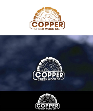 Diseño de Logo por joliau para Copper Creek Wood Company | Diseño: #11900833