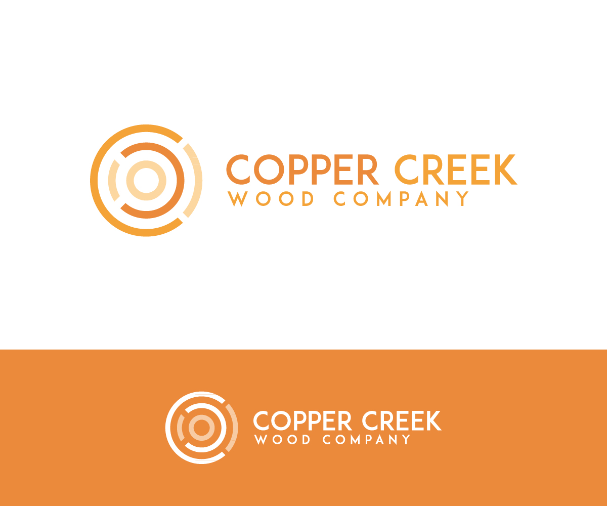 Logo Design by Azus for Copper Creek Wood Company | Design #11981142