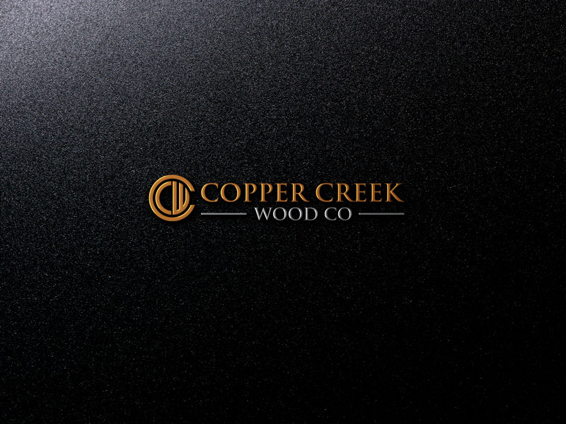 Diseño de Logo por EaagleDesign para Copper Creek Wood Company | Diseño: #11893959