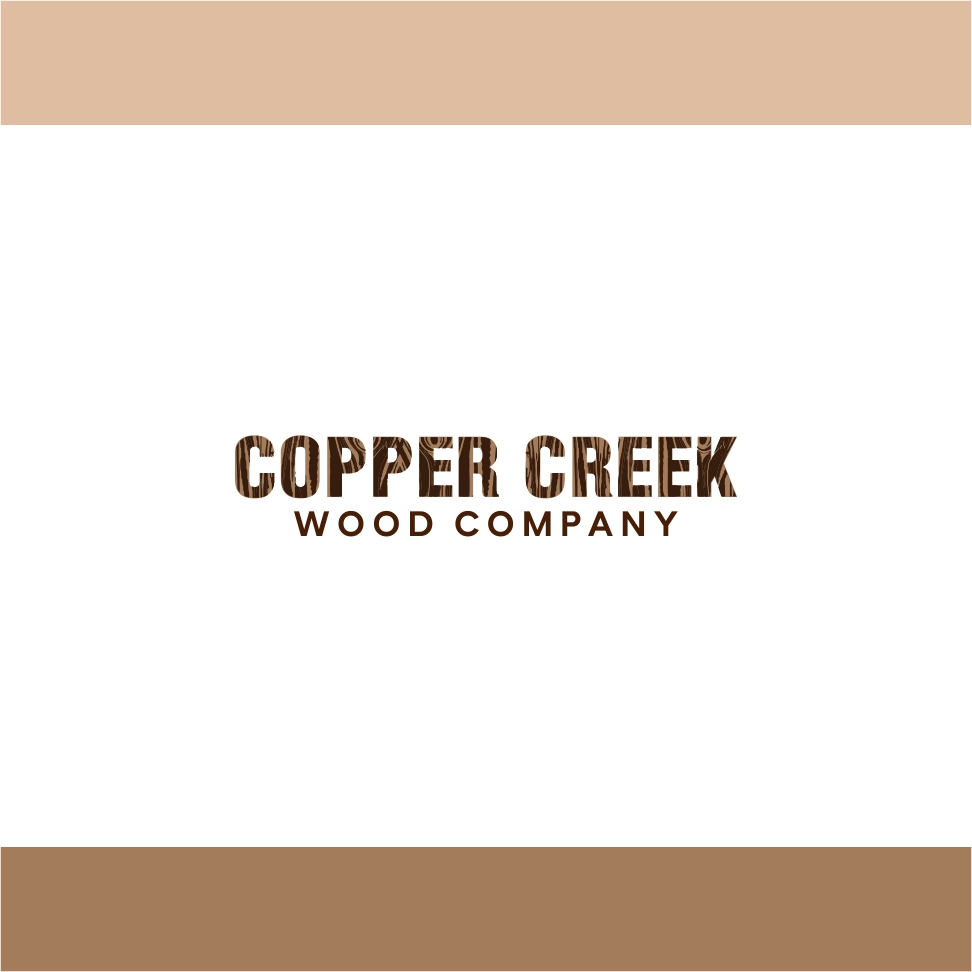 Logo Design by ecorokerz for Copper Creek Wood Company | Design #11870274