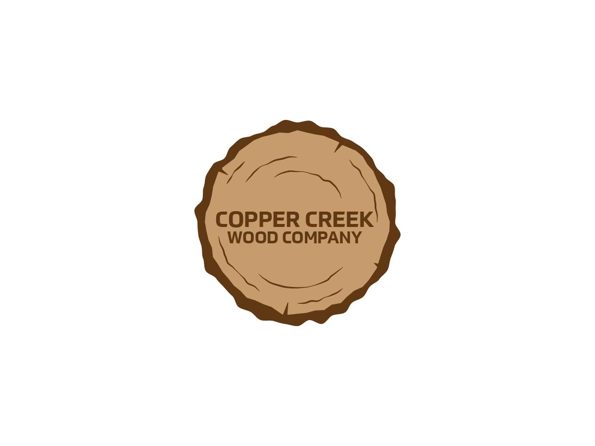 Logo Design by My Graphics gal for Copper Creek Wood Company | Design #11900207