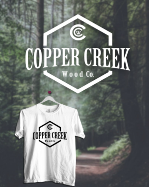 Logo Design by MAXTEE for Copper Creek Wood Company | Design #11875524