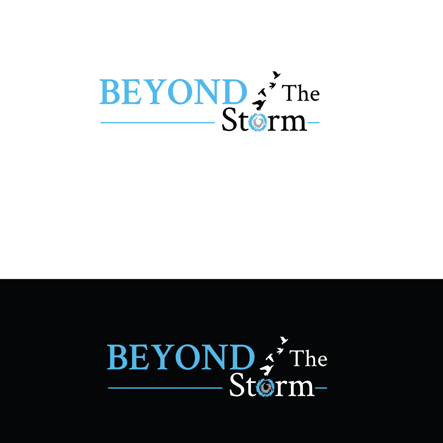 Diseño de Logo por emptyboxgraphics para Beyond the Storm | Diseño #11973689
