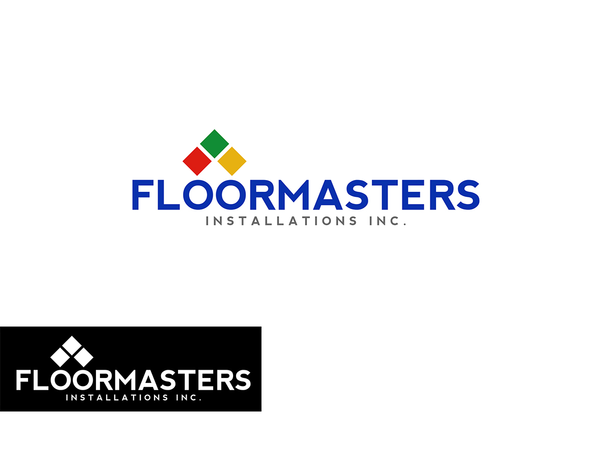 Logo-Design von mangun für FLOORMASTERS INSTALLATIONS INC. | Design #11966946
