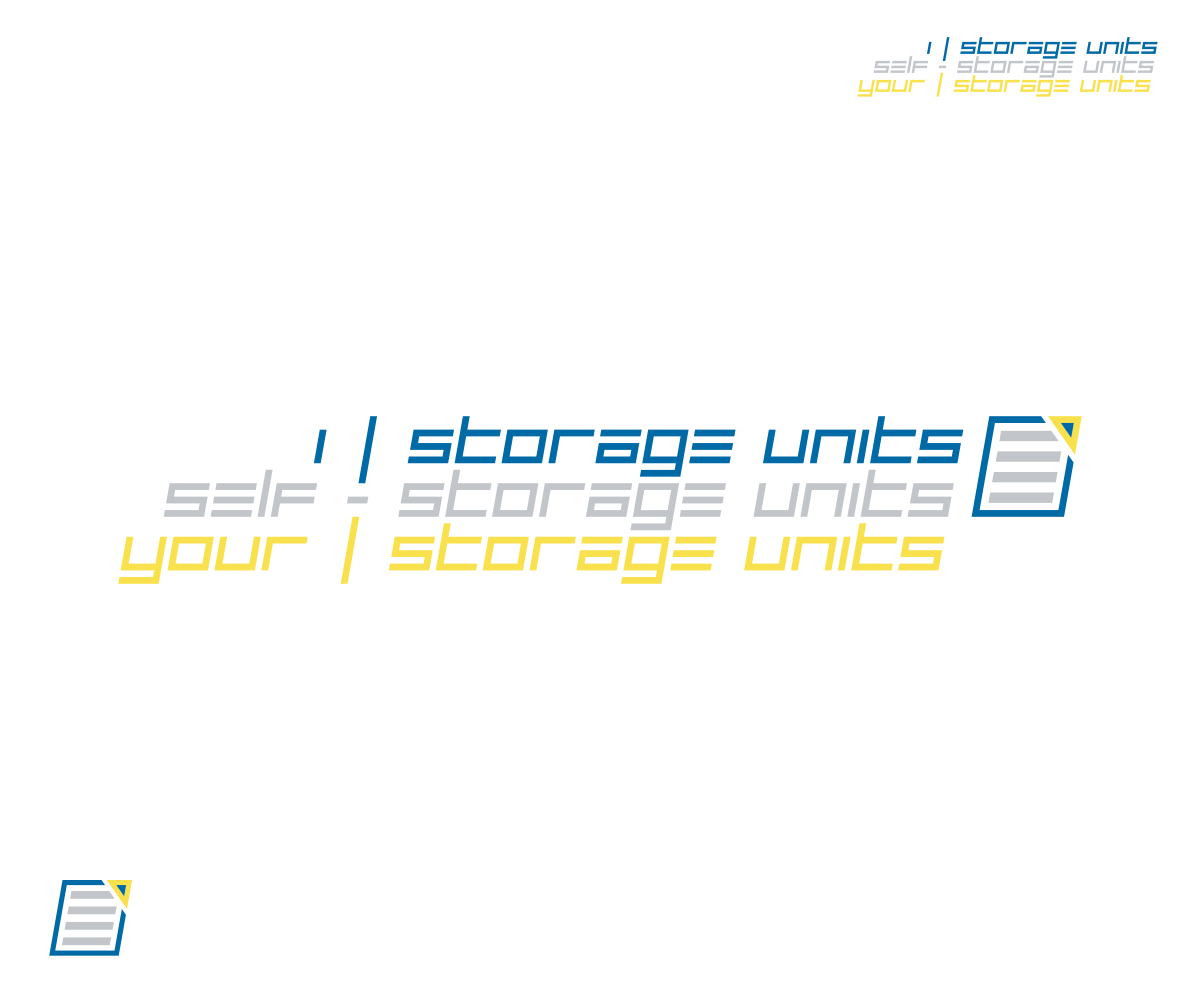 Logo Design by nreimer for I Storage Units Pty Ltd | Design #11882942