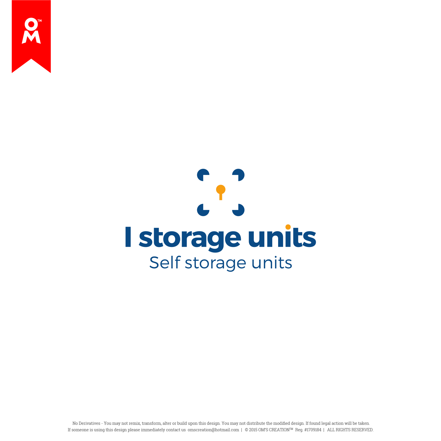 Logo Design by Omee for I Storage Units Pty Ltd | Design #11917523