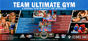 TEAM ULTIMATE Martials Arts Gym - DL Flyer Design to launch their new location!! | Flyer-Design von jshan