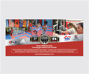 TEAM ULTIMATE Martials Arts Gym - DL Flyer Design to launch their new location!! | Flyer-Design von Brigitte Melissa B