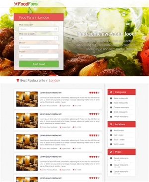 Web Design by bllablla for this project | Design #2368184
