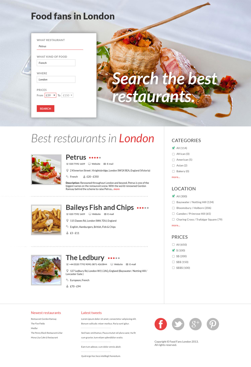 Web Design by Alex D for this project | Design #2362619