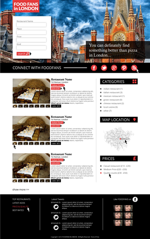 Web Design by Dzains