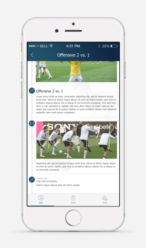 Design Application par creativoangle pour ce projet | Design : #12020654