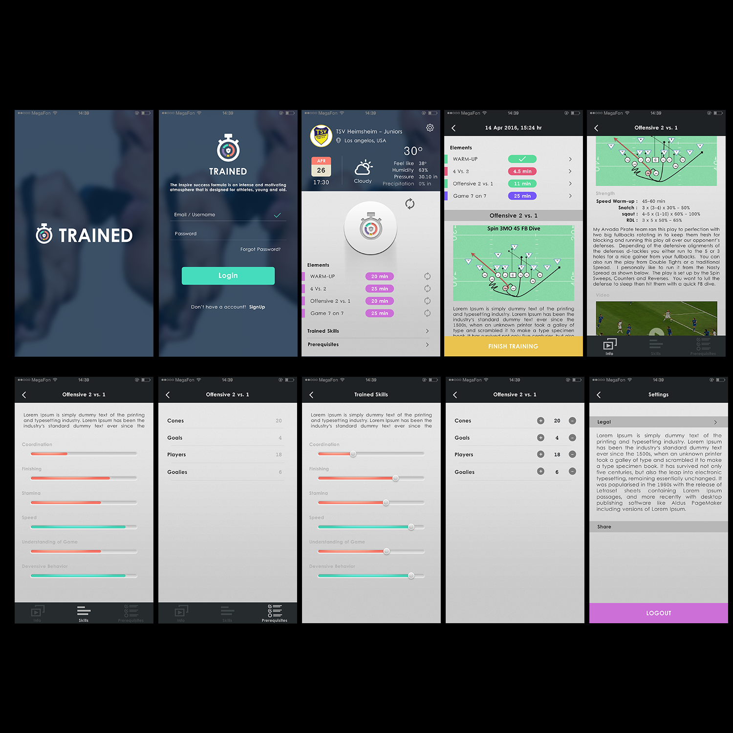 App Design by DesignCarry for this project | Design #11983674
