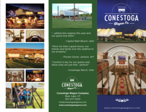 Design de Flyer par Priyo Subarkah pour Conestoga Wagon, Co. | Design : #11880341