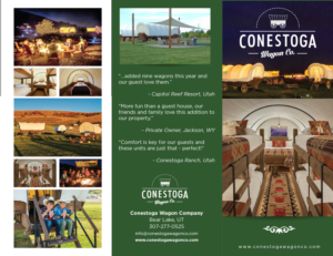 Design de Flyer par Priyo Subarkah pour Conestoga Wagon, Co. | Design : #11883378