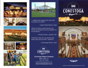 Design de Flyer par Priyo Subarkah pour Conestoga Wagon, Co. | Design : #11883379