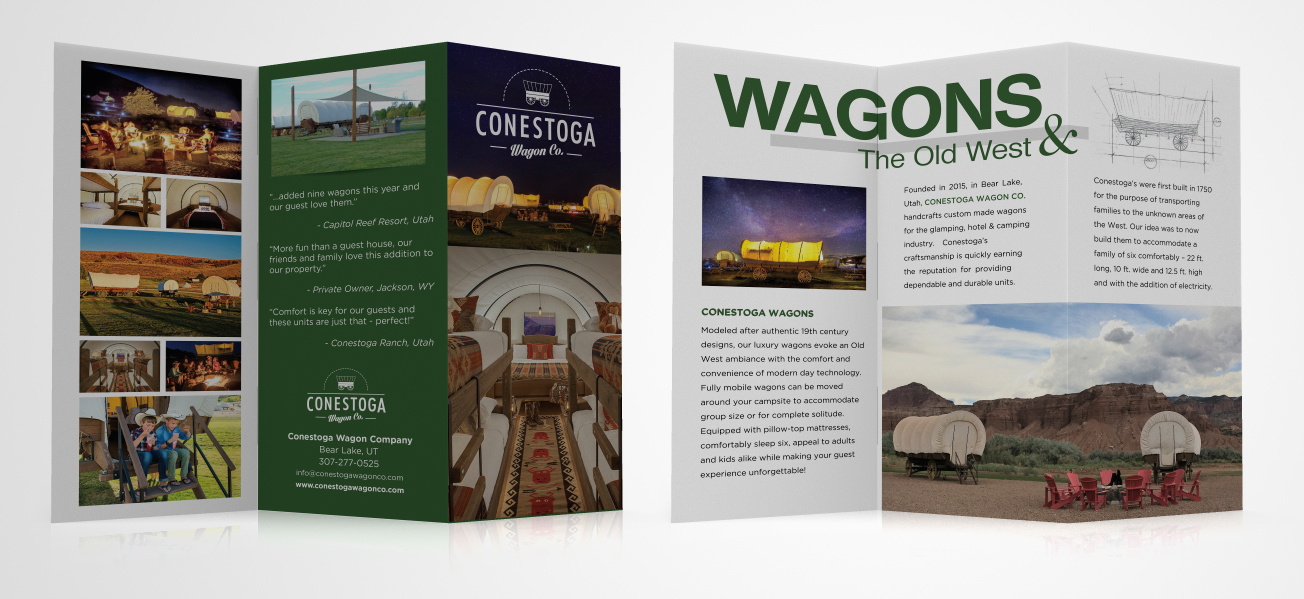 Design de Flyer par Priyo Subarkah pour Conestoga Wagon, Co. | Design #11892706