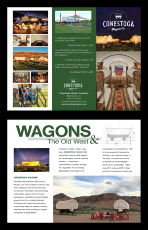 Design de Flyer par Priyo Subarkah pour Conestoga Wagon, Co. | Design : #11900246