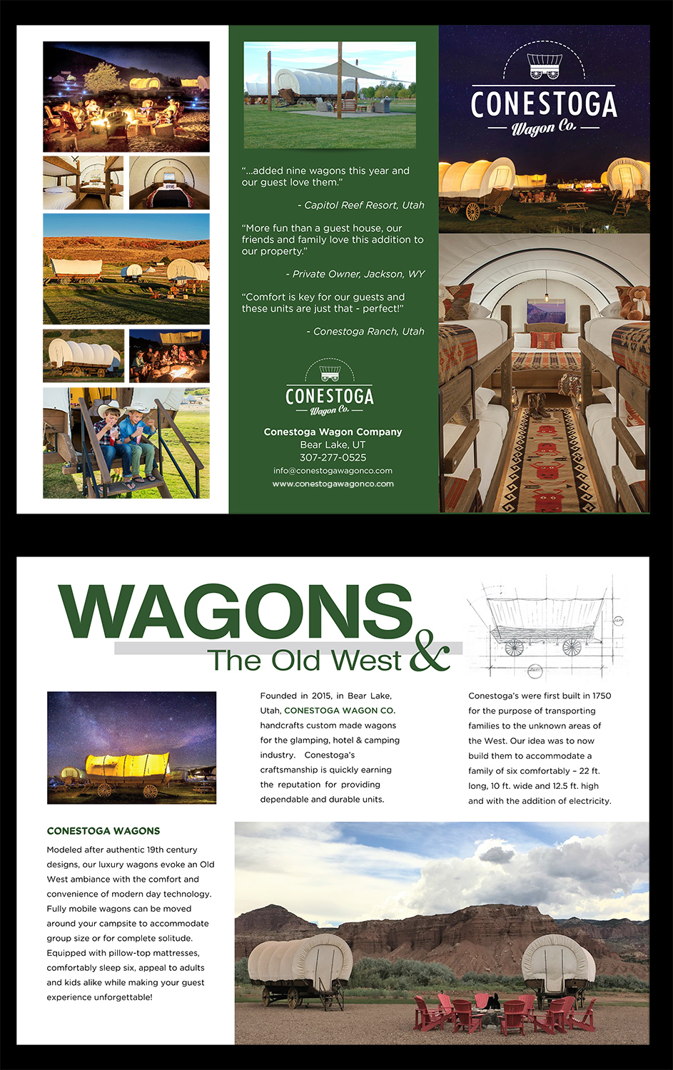 Design de Flyer par Priyo Subarkah pour Conestoga Wagon, Co. | Design #11905680