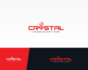 Crystal Communications  | Design de Logo par Atec