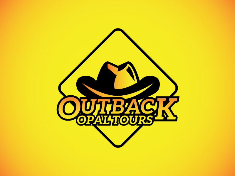 Logo Design by Eldora Design Studio for OUTBACK OPAL TOURS | Design #11911023