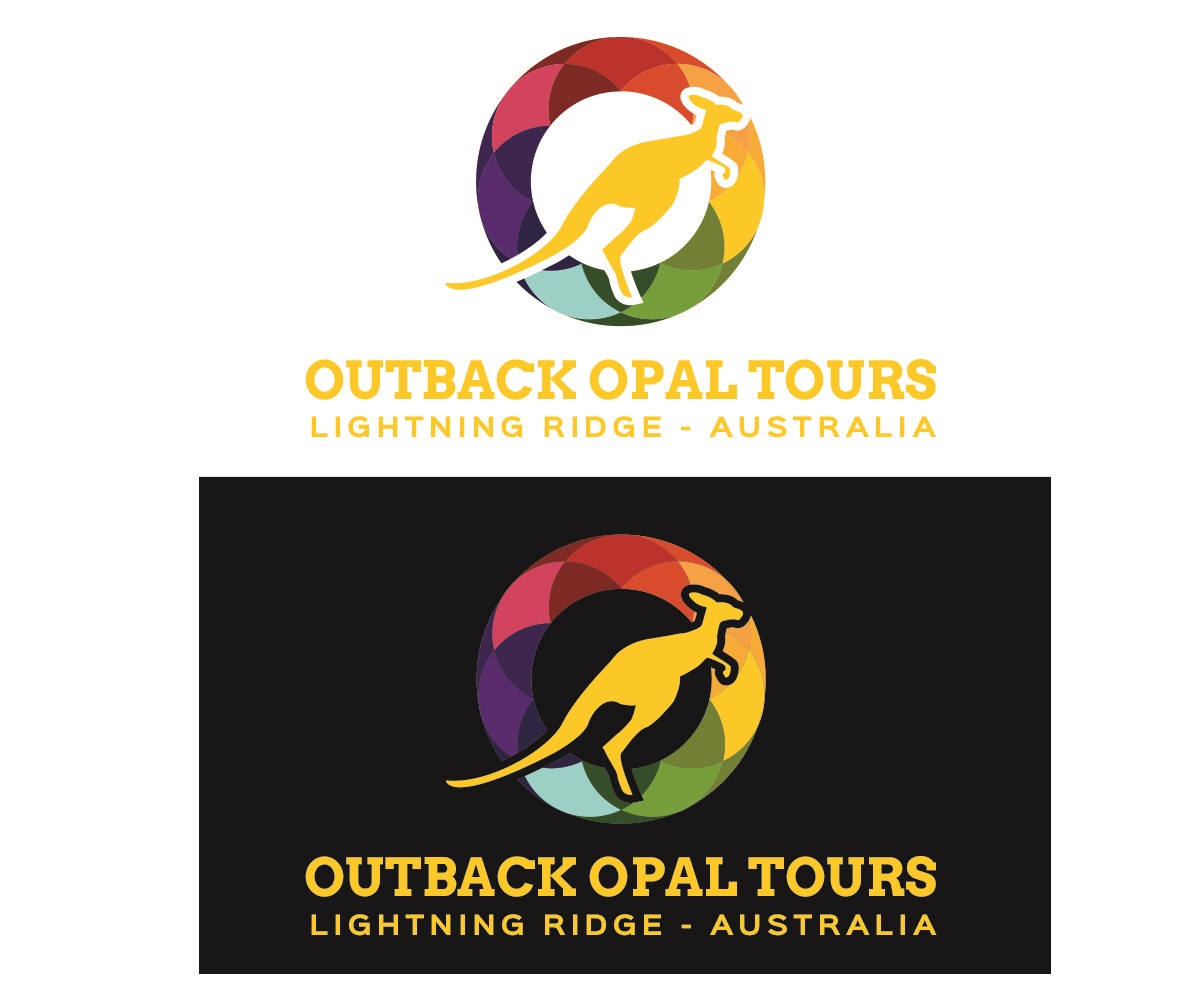 Diseño de Logo por Digital Waltz para OUTBACK OPAL TOURS | Diseño: #11980103