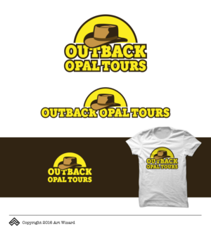 Diseño de Logo por Grapismo Brand Studio para OUTBACK OPAL TOURS | Diseño: #11970013