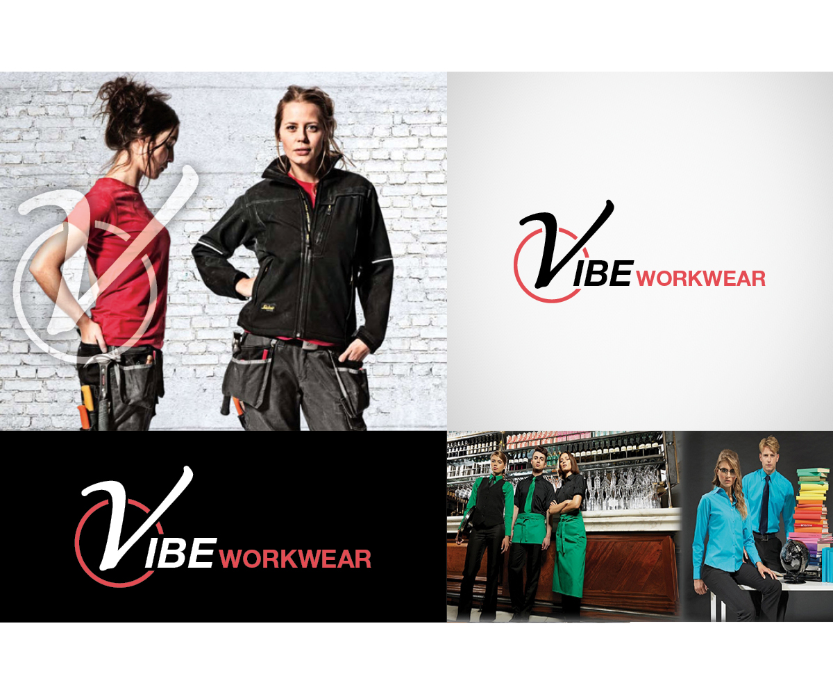 Logo Design by Bittersweet for Vibe Workwear Ltd. | Design #11896217